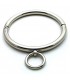 Collier soumis Rond Métal - discret