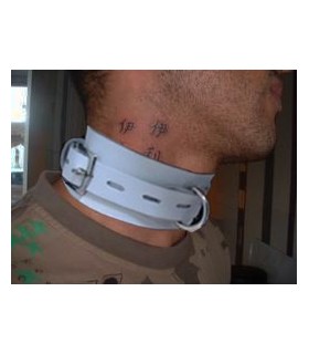 Collier soumis Blanc BDSM - bdsm gay shop