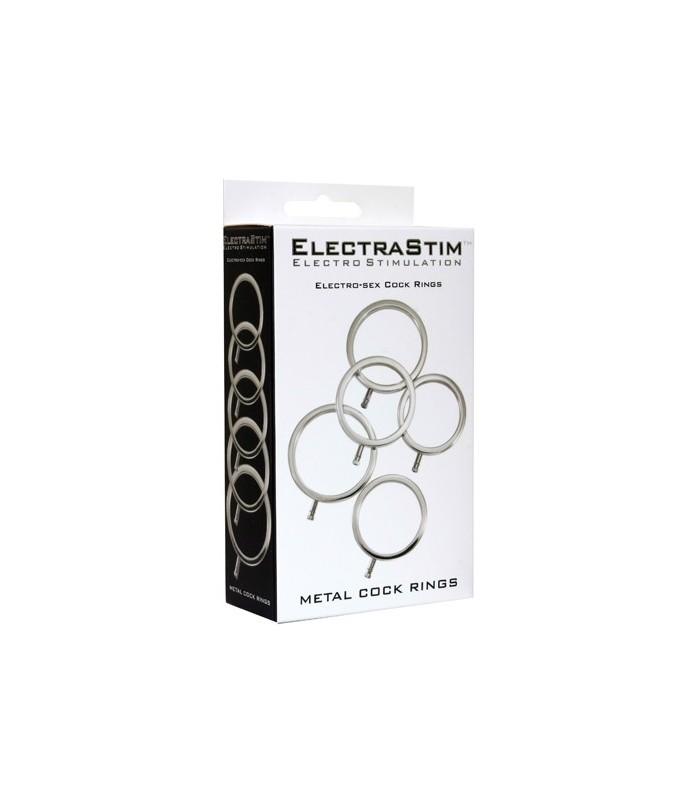 ElectraStim Cock Ring métal - electro sexe Kit 5 tailles - gay shop