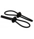 E-STIM paire de 2 boucles electro cockring