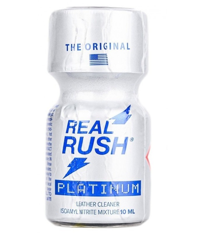 Poppers Real Rush Platinum 10ml - gay shop