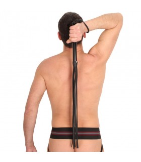 Martinet à lanière Cuir - 11 brins 75 cm