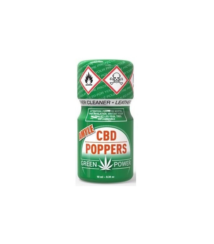 Poppers CBD Amyle 10ml - sexeshop gay avec poppers pas cher