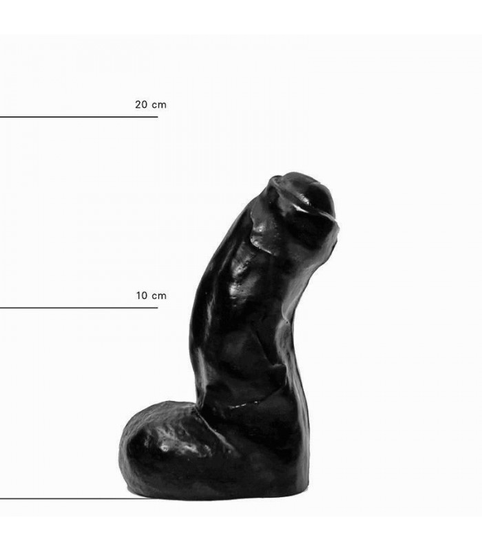 All Black AB03 Gode 17x5 cm