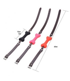 Baillon Ajustable Os pour Chien Baillon Ajustable Os pour Chien