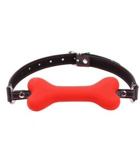Baillon Ajustable Os pour Chien Baillon Ajustable Os pour Chien