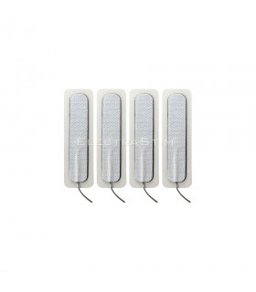 Electrastim pack 4 électrodes allongée pour pénis Electrastim pack 4 électrodes allongée pour pénis