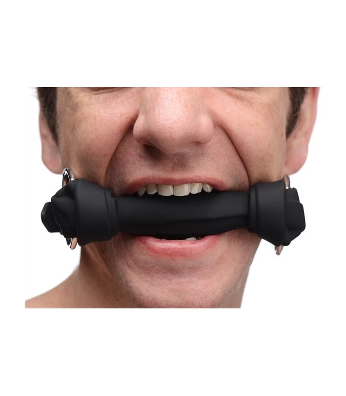 Baillon Os de Chien - Dog Bone Gag Black