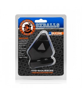 Oxballs Cockring Tri-Squeeze noir