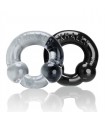 Oxballs Cockring Ultraballs transparent et noir