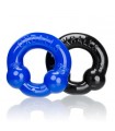 Oxballs Cockring Ultraballs bleu et noir