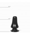 All Black AB39 - Butt plug dilatation progressive de 3.5 à 7 cm
