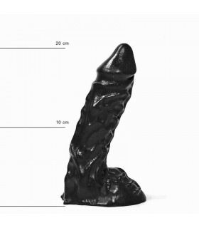 All Black AB27 Dietmar dildo 23 x 5 cm