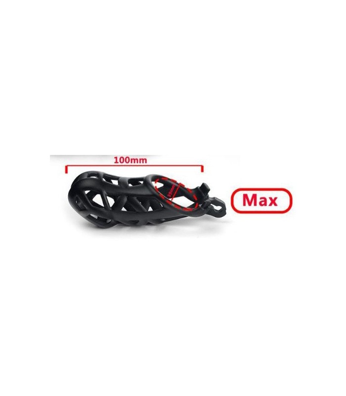 Cage chasteté gay 150 MAX - XL Grande Taille