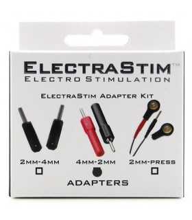 Kit adaptateur Electrastim  4mm vers 2 mm