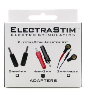 Kit adaptateur Electrastim  4mm vers 2 mm Kit adaptateur Electrastim  4mm vers 2 mm