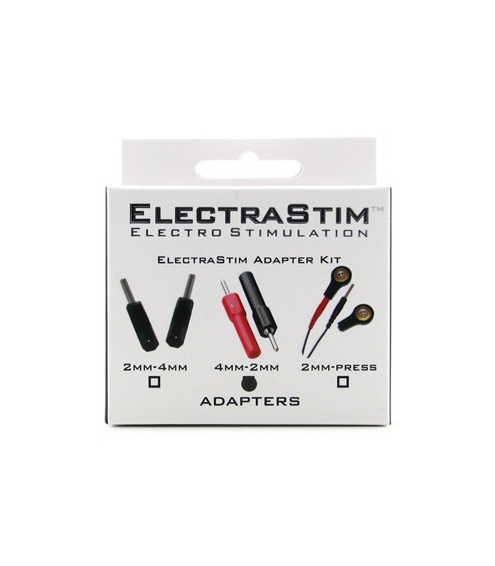 Kit adaptateur Electrastim  4mm vers 2 mm