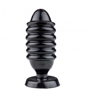 Plug annelé 15x5,2cm - sextoy gay XL pas cher