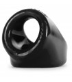 Oxballs Unit-X Cocksling noir - sextoy gay en flex tpr