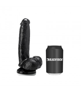 BLACKYDICK  Gode Réaliste avec ventouse MAGIC 17 x 4 cm