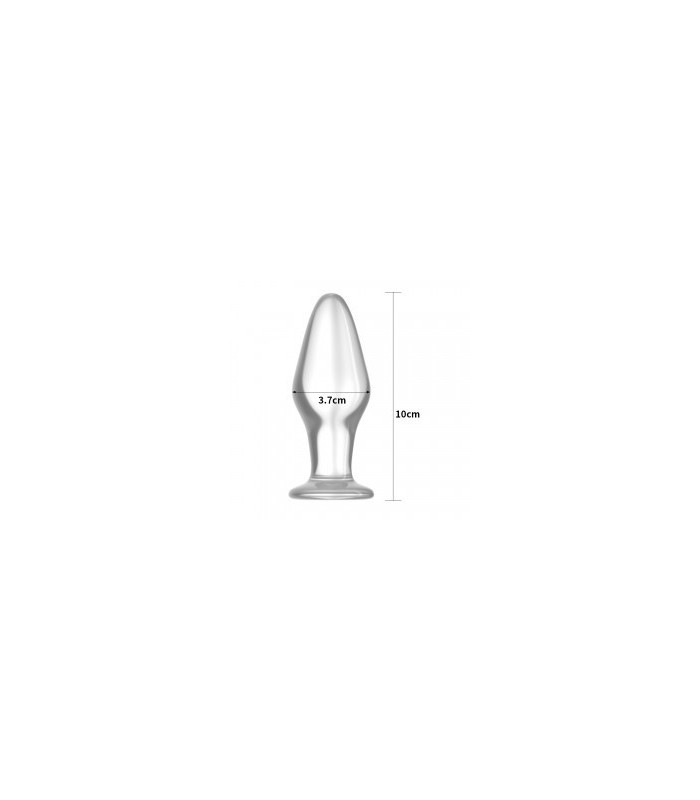 Plug Anal Verre Conique 3,7cm