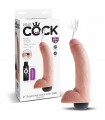 Gode Ejaculateur avec testicules 9" King Cock Squirting