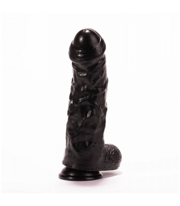 Gode XL Droit Noir 28x7cm