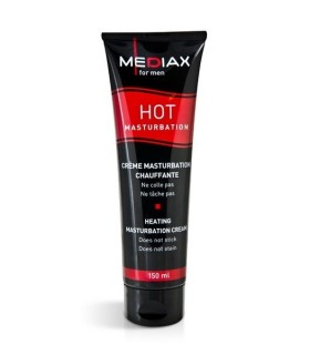 Crème de Masturbation Mediax chauffante