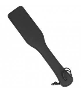 Cravache Paddle Cuir Noir