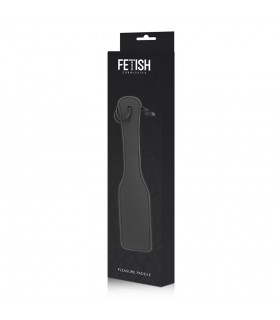 Cravache Paddle Cuir Noir