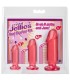 Kit Plugs Anal Starter Rose Jelly