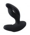 Stimulateur de Prostate Vibrant Silicone Noir - sextoy homme - gay shop
