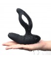Stimulateur de Prostate Vibrant Silicone Noir - sextoy homme - gay shop