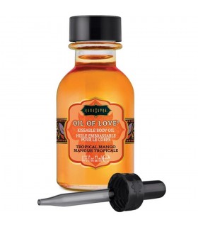 Huile Erotique Chauffante et Embrassable Kamasutra