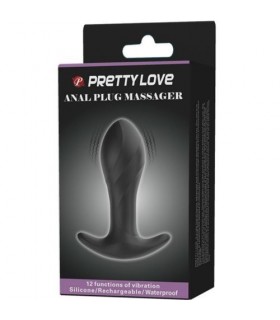 Plug Anal Vibrant Ancre Silicone - plug pretty love - gay shop