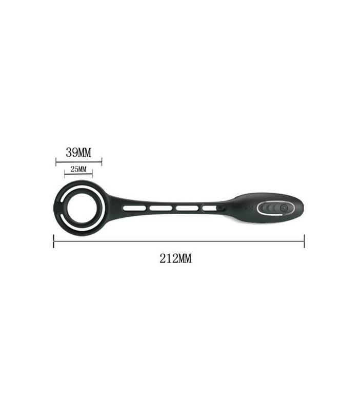 Plug prostatique et Cockring Vibrations Pénis