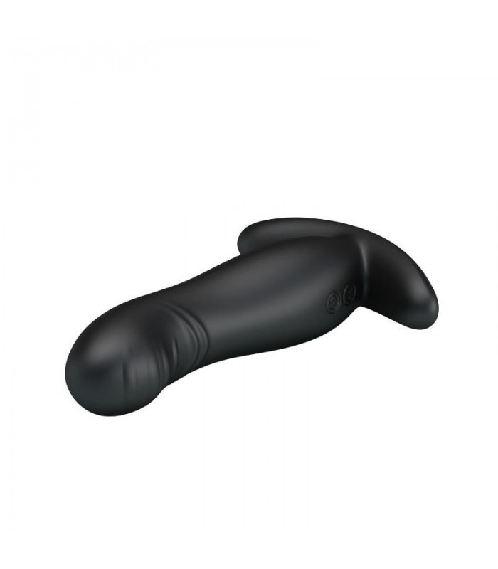 Masseur Prostate Silicone Noir Pretty Love