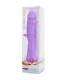 Long Gode Réaliste Vibrant Silicone Violet