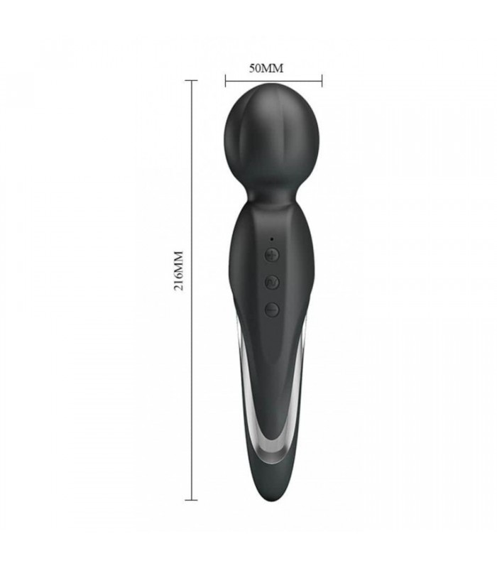 Wand Masturbateur Silicone Noir Walter