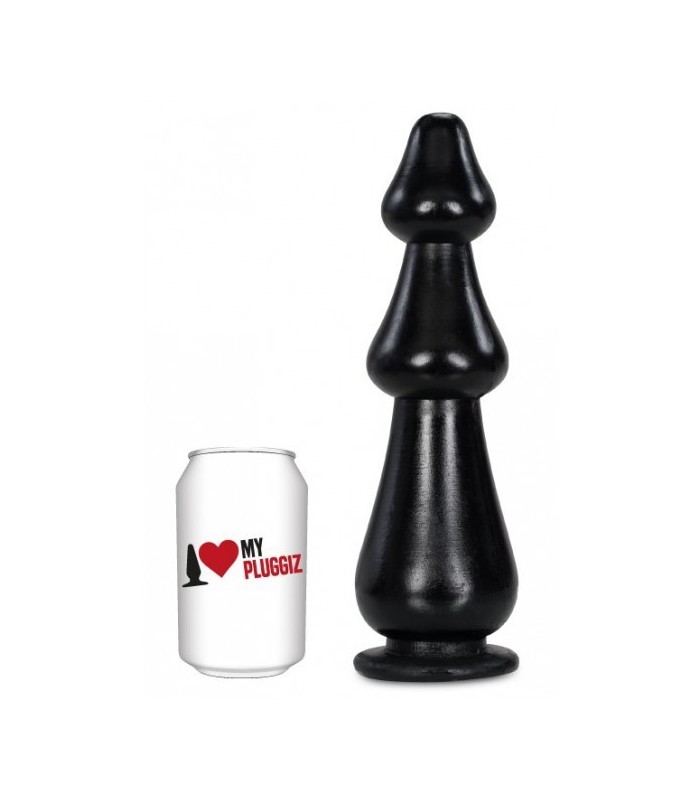 Plug Anal XXL Big Wood Black 28x8,5cm
