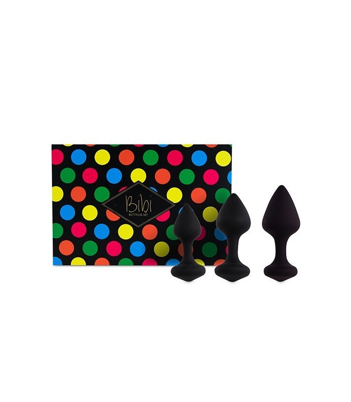 Coffret Plug Anal Débutant Bibi Silicone