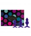 Coffret Plugs Anal Bibi Twins en Silicone