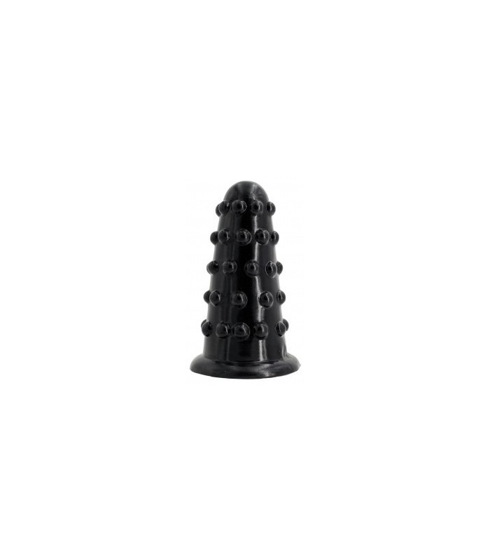 Plug Anal XXL Spoty Black 14x7cm