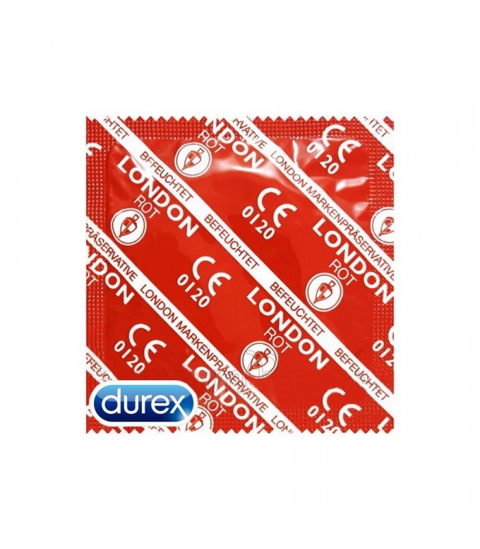 Préservatif Durex London Fraise x12