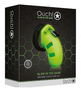 Cage de Chasteté Silicone Phosphorescente