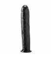 Gode Anal Large Fire 26x5cm - gode gay noir