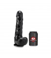 Large Gode Noir Sexe d'Edouard 20x5,5cm