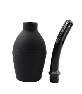 Poire de Lavement Anal Enema Black