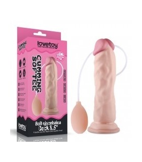 Gode Ejaculateur 8,5" Cumming 19x4,3cm - gode gay qui éjacule - gay shop