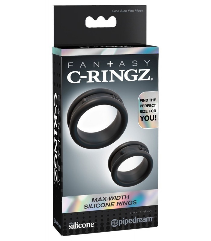 Set 2 cockring Silicone Fantasy C-Ringz - sextoy homme - gay shop